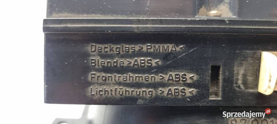 LICZNIK ZEGAR VOLKSWAGEN VENTO 1H6919033BM kujawsko-pomorskie Lipno