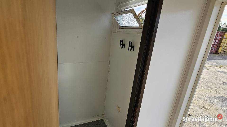 Kontener Pawilon SocjalnoBiurowy 6m używany sprzedam