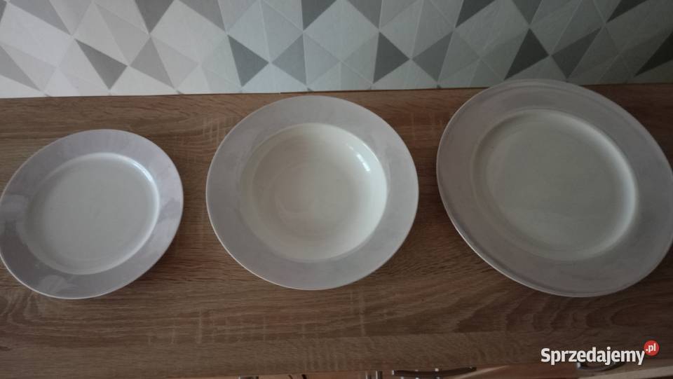 Eleganckie talerze Ręczno