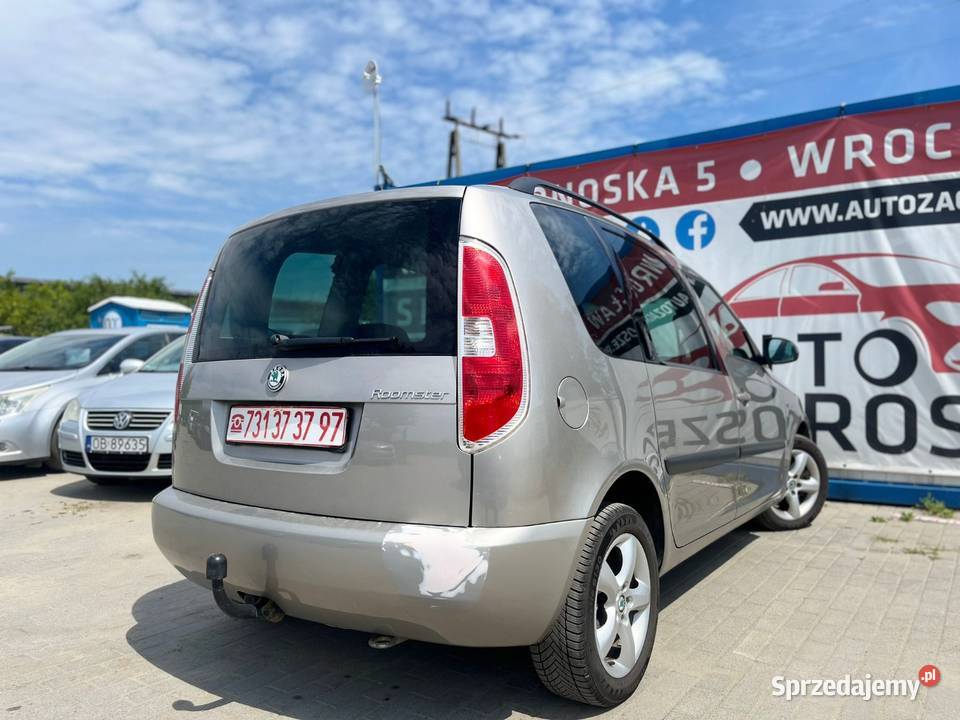Skoda Roomster 19 Diesel 2006 Klima Alufelgi HAK Rok produkcji 2006 Wrocław