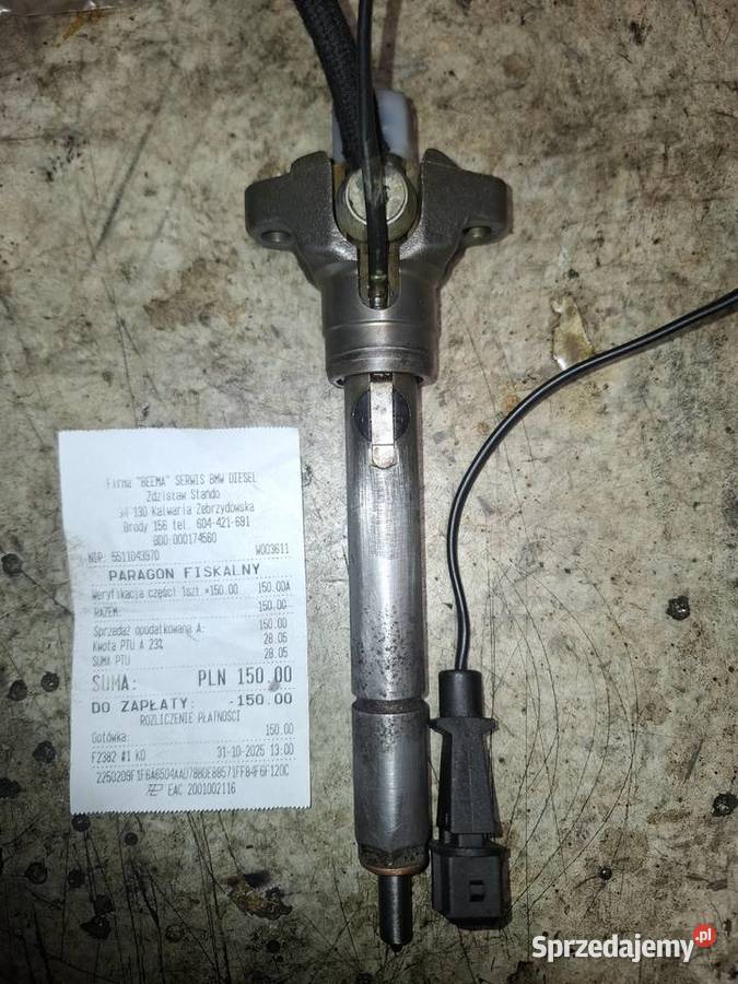 Wtrysk sterujacy do BMW e46 320d 136 Lutogniewice sprzedam