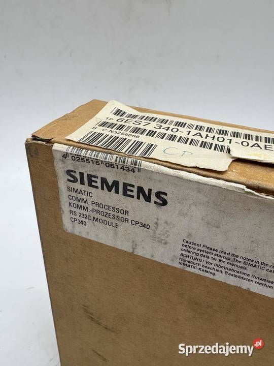 Siemens 6ES7 3401AH010AE0 CPU Unit