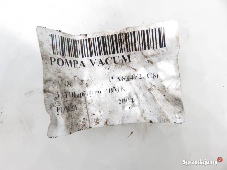 POMPA VACUM AUDI A6 C6 30 TDI quattro 7000130202 małopolskie
