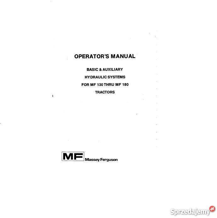 MF 148 165 150 instrukcja napraw Kielce