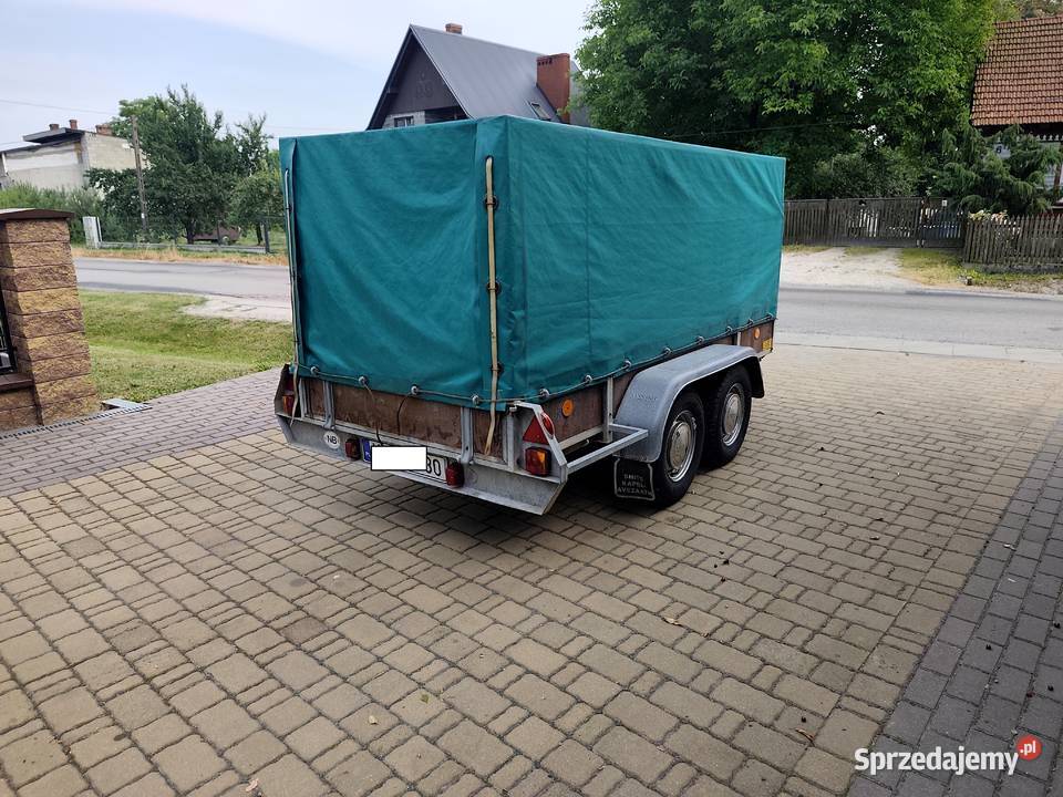 Przyczepa ANSSEMS 300m x 126m DMC 2000 VAT marża sprzedam