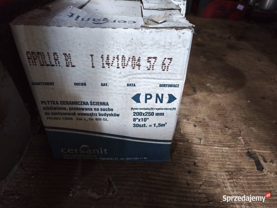 Płytka ścienna 20x25 Cersanit Apolla Blue Siemianówka