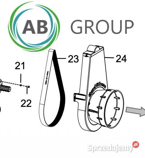 Pasek napędowy do siewników pneumatycznych sprzedam