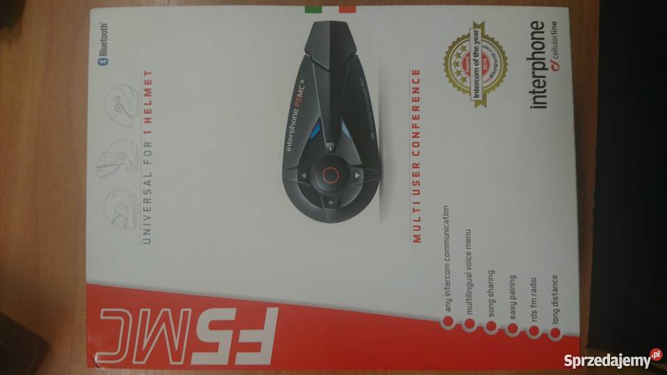 Interkom motocyklowy interphone f5mc Akcesoria Pabianice