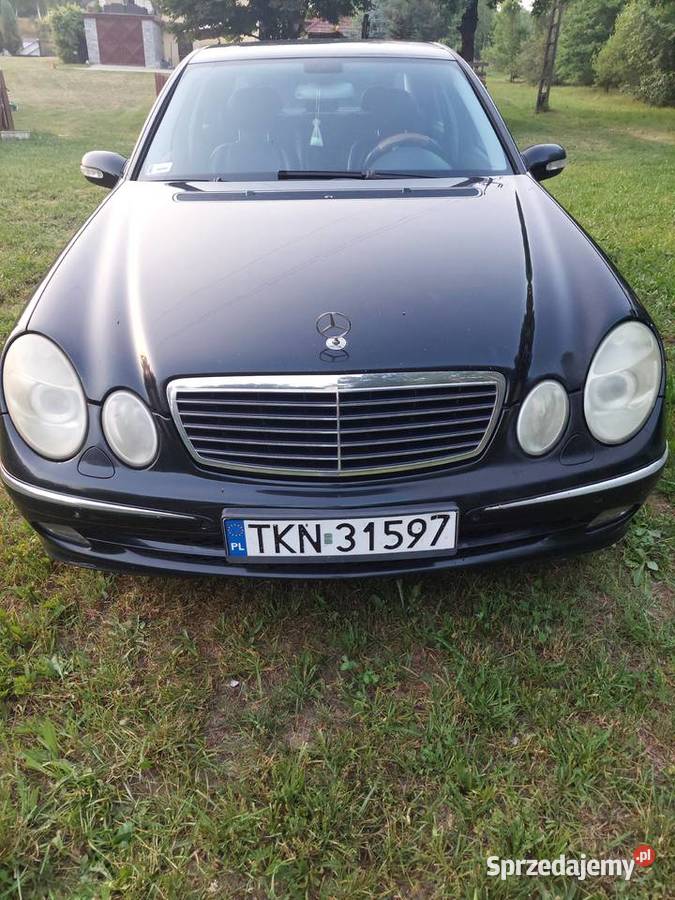 Mercedes E320 Avantgarde 2004r 32 BLPG V6 224 Klasa E Nadziejów