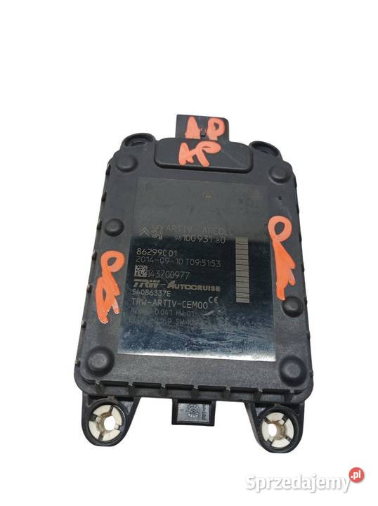 MODUŁ RADAR DISTRONIC 9810093180 Citroen C4
