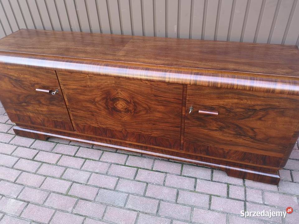 Komoda Szafka ARTDECO RTV Niska 201 Orzech Swarzędz