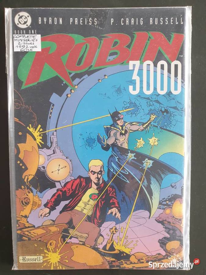 Robin 3000 miniseria 2 komiksy DC USA 1992 Amerykańskie Gdynia