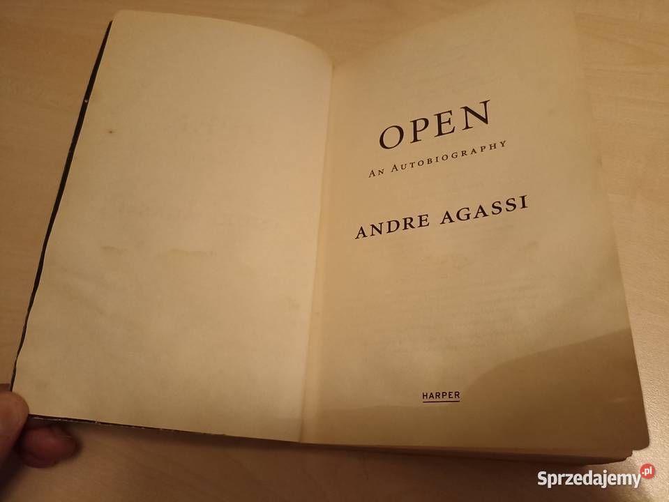 Andre Agassi Open An Autobiography wyd Alfred A Kraków