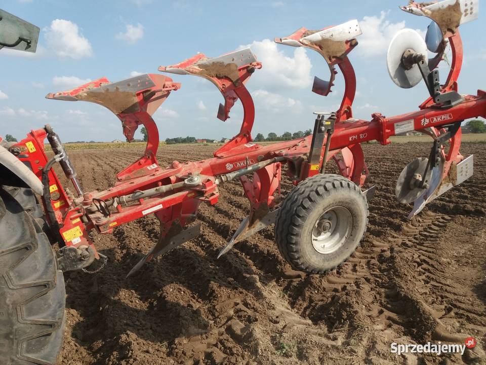 Pług obrotowy akpil 80 4skibowy Oporów sprzedam