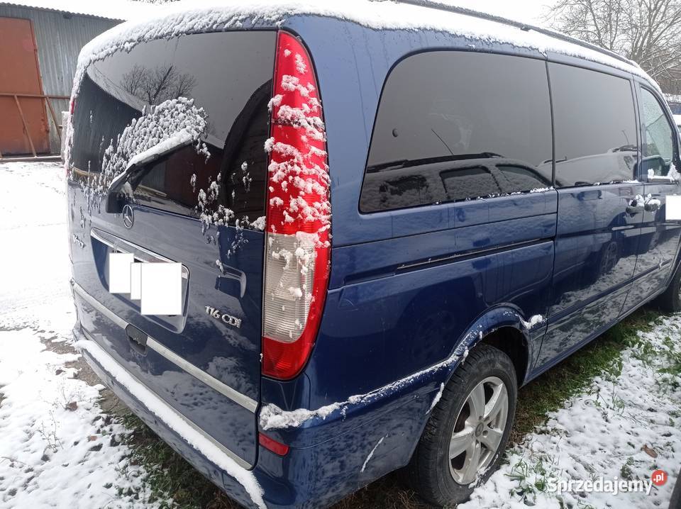 Mercedes VITO 8osobowy 2010 Automat mazowieckie Piaseczno