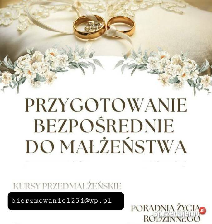 Katechezy przedmałżeńskie Toruń sprzedam