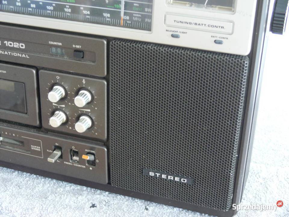 Radio magnetofon Grundig RR1020 Vinage WYSYŁKA Jasło