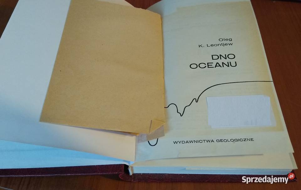 Dno oceanu Oleg K Leontjew twarda DB Gdańsk sprzedam
