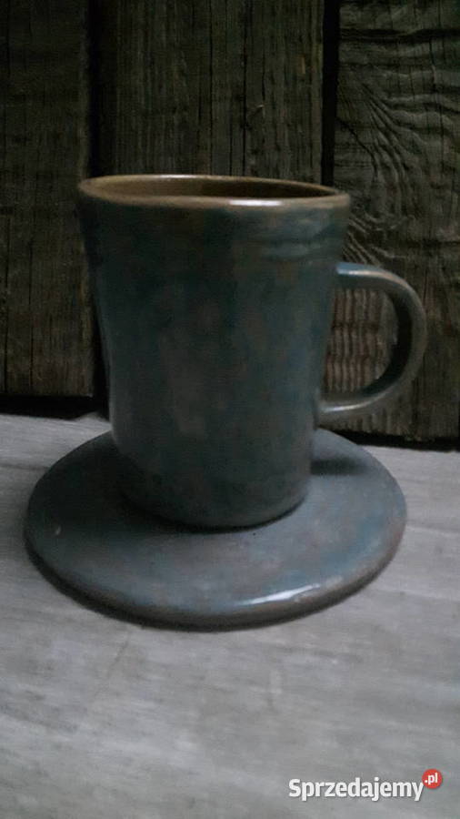 Kubek ceramiczny ręcznie wykonany mazowieckie Otwock sprzedam