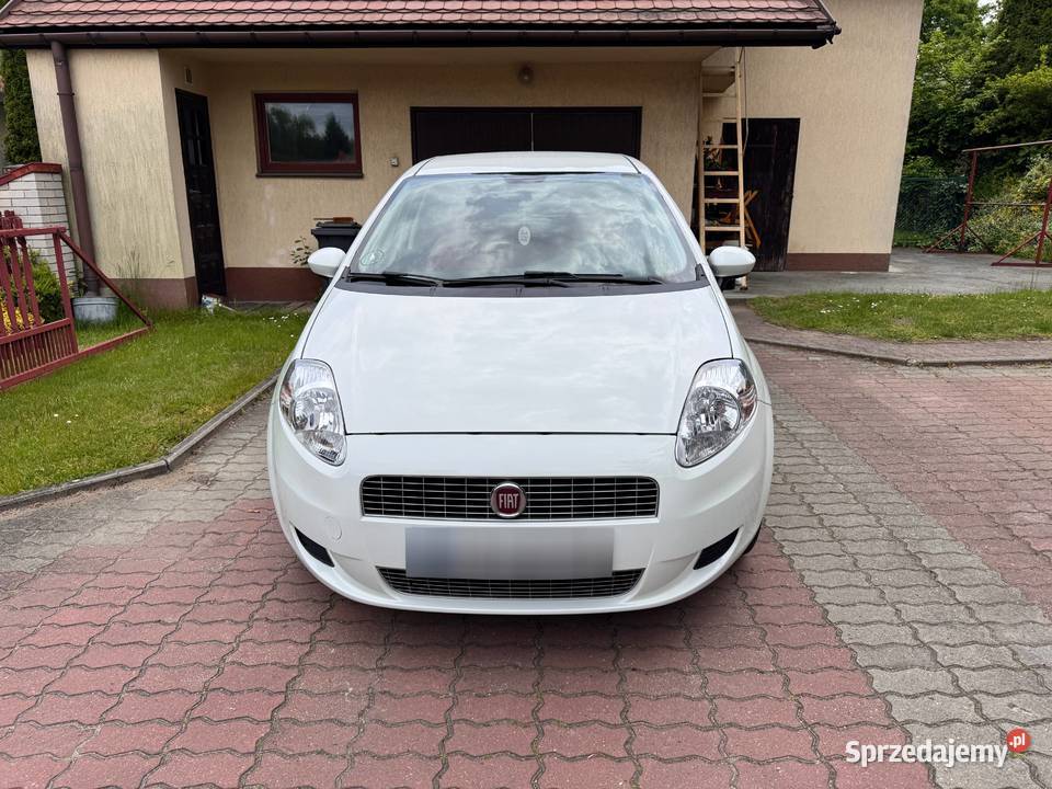 Fiat Grande Punto Czerwona skóra Brzesko