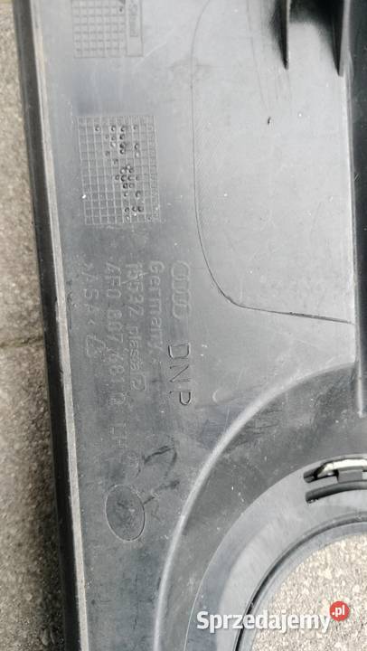 Kratki zderzaka Audi A6 C6 Tomaszów Lubelski sprzedam