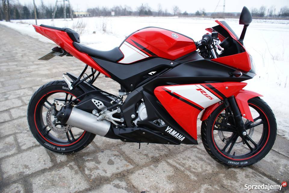 Yamaha yzf 125 r125 bez wkładu Okazja Tanio Ap nieuszkodzony Łosice