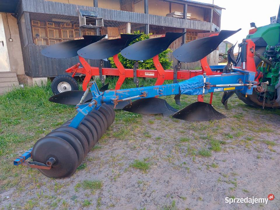 Pług 4 skibowy Agrolux Overum obrotowy z Bukowiec