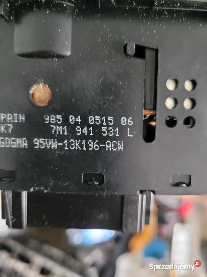 Włacznik swiateł sharan mk1 ford galaxy seat Wyposażenie wnętrza Krosno sprzedam
