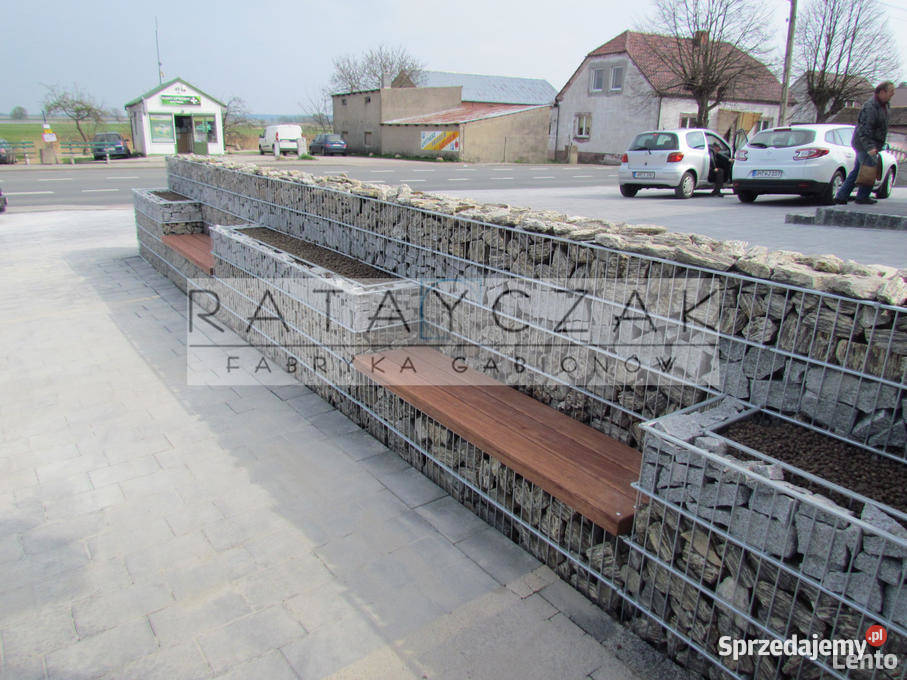 Meble ogrodowe kanapa do ogrodu gabion gabiony Toruń sprzedam
