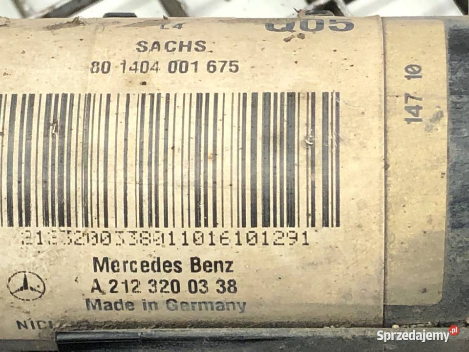 AMORTYZATOR PRAWY PRZÓD ZE SPRĘŻYNĄ MERCEDES podkarpackie