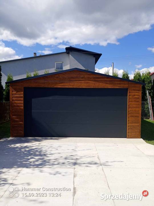 Garaż blaszany PROMOCJA Wzmocniony profil