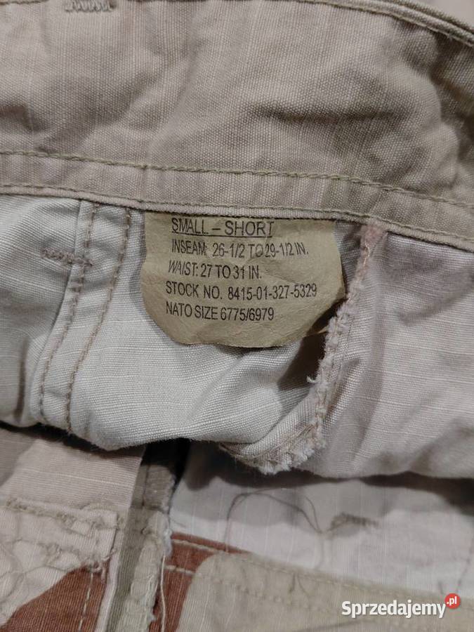 Spodnie BDU 3 color small short Ripstop Militaria Wrocław