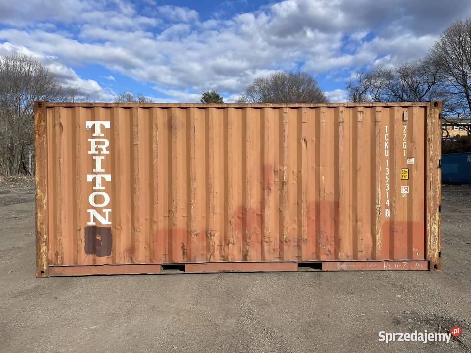 Kontener morski magazynowy 20DV 6 metrowy Luboń