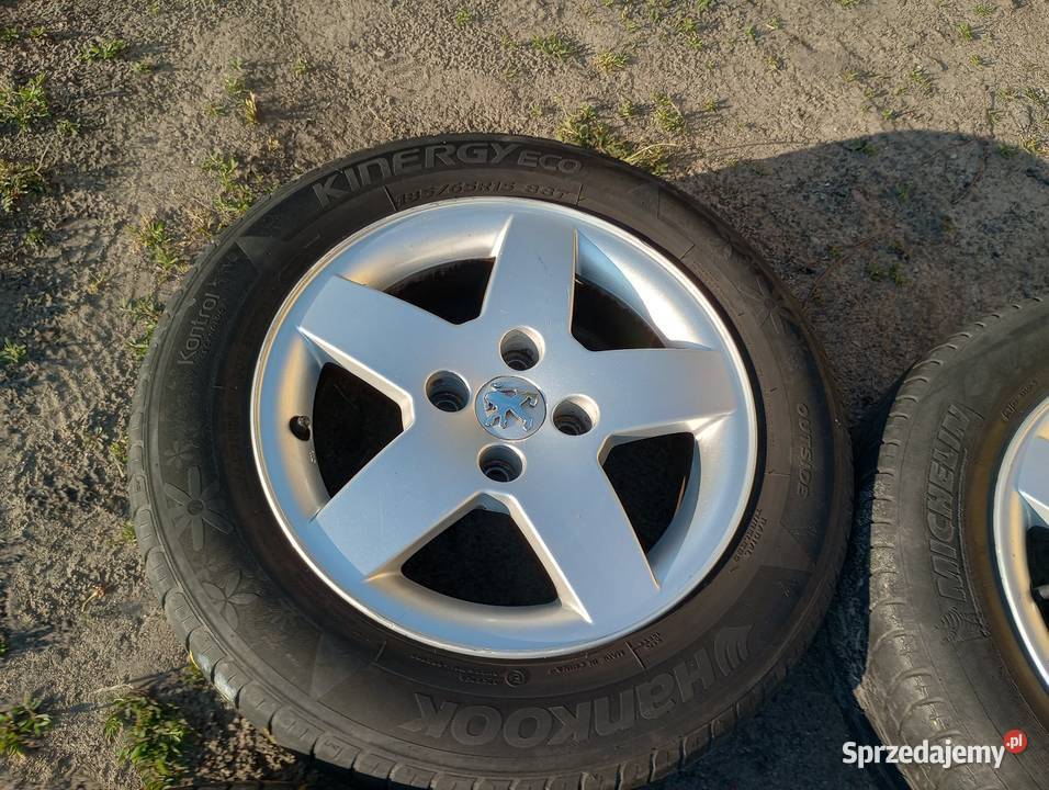 Alufelgi 15 4x108 et23 Peugeot 206 207 208 kujawsko-pomorskie Włocławek