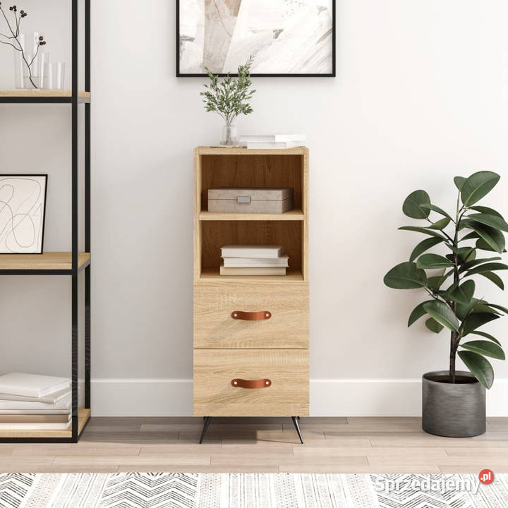 Szafka dąb sonoma 345x34x90 materiał Warszawa