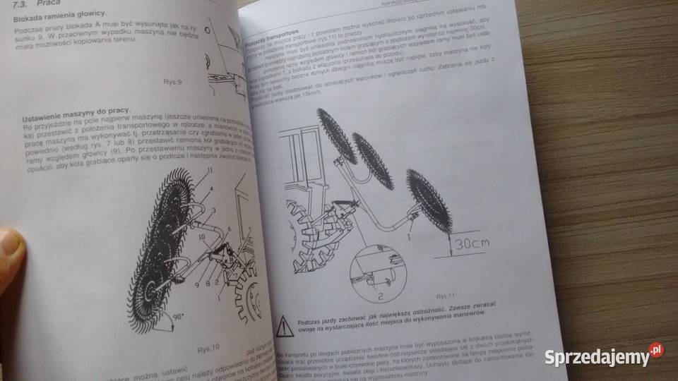Zgrabiarka z2824 instrukcja i katalog Stalowa Wola