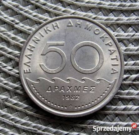 Grecja 50 Drahm 1982r Kalisz