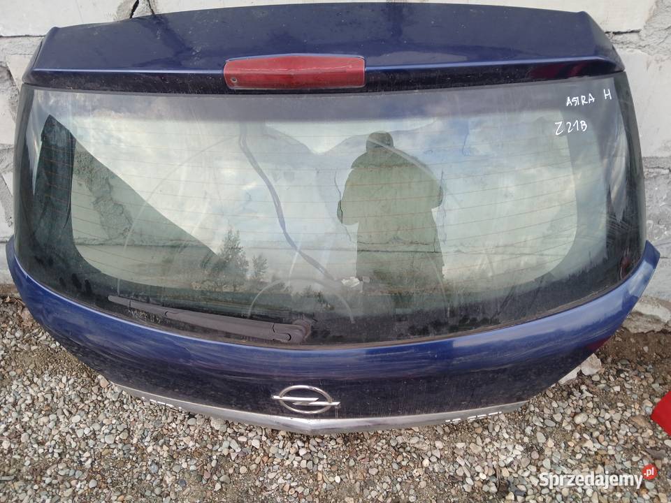 Klapa bagażnika tył Opel Astra H III HB lak Z21B osobowe