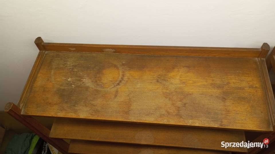 Regał lata 60 XX w Rajmund Teofil Hałas typ 1329 mazowieckie