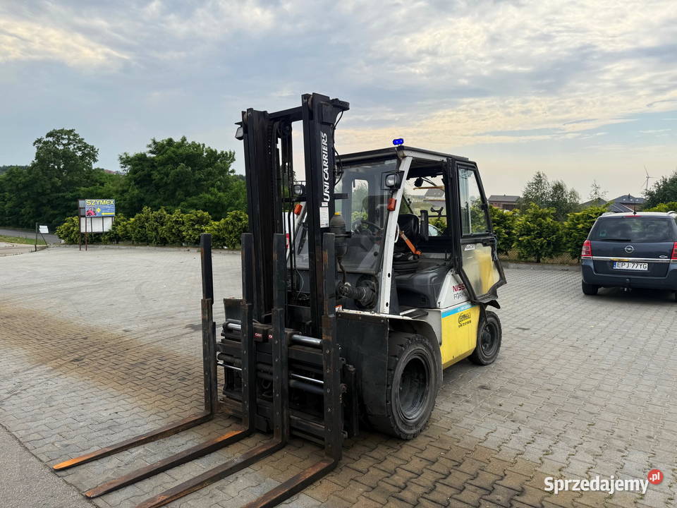 wózek widłowy NISSAN FD3540 diesel bliźniacze Wózki widłowe