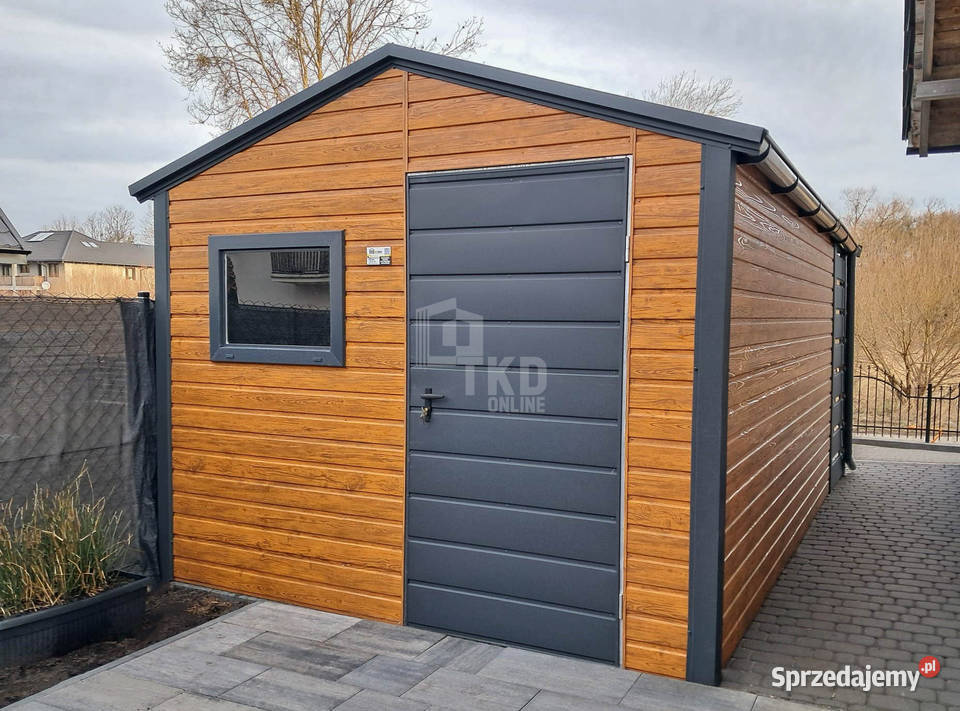 Schowek domek ogrodowy 3x4m wiata 1m Drzwi okno mazowieckie sprzedam