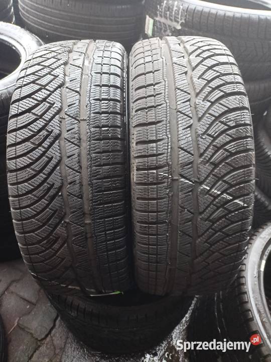 Opony używane zimowe 225/45/18" Michelin Bąków - Sprzedajemy.pl