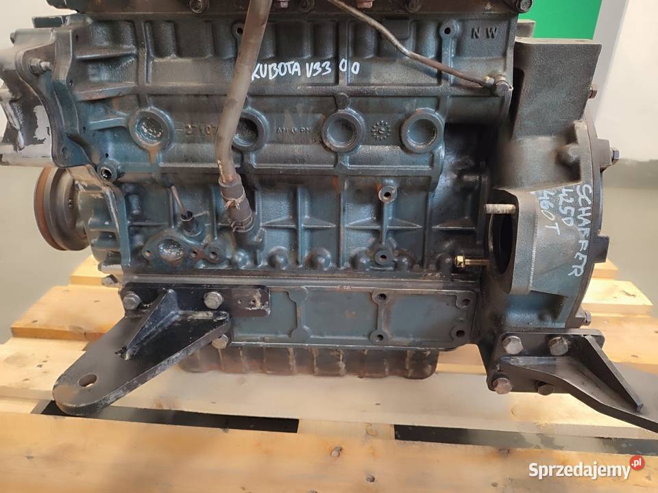 Silnik kompletny KUBOTA V3300 wielkopolskie Wilkowo sprzedam