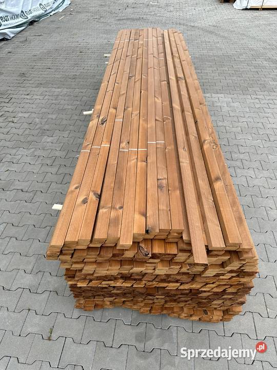 DESKA ELEWACYJNA TERMO THERMO SOSNA ROMB RHOMBUS Prusice