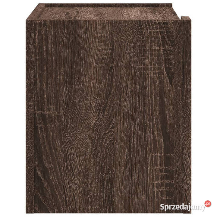 Wisząca szafka nocna brązowy dąb 45x30x35 Warszawa