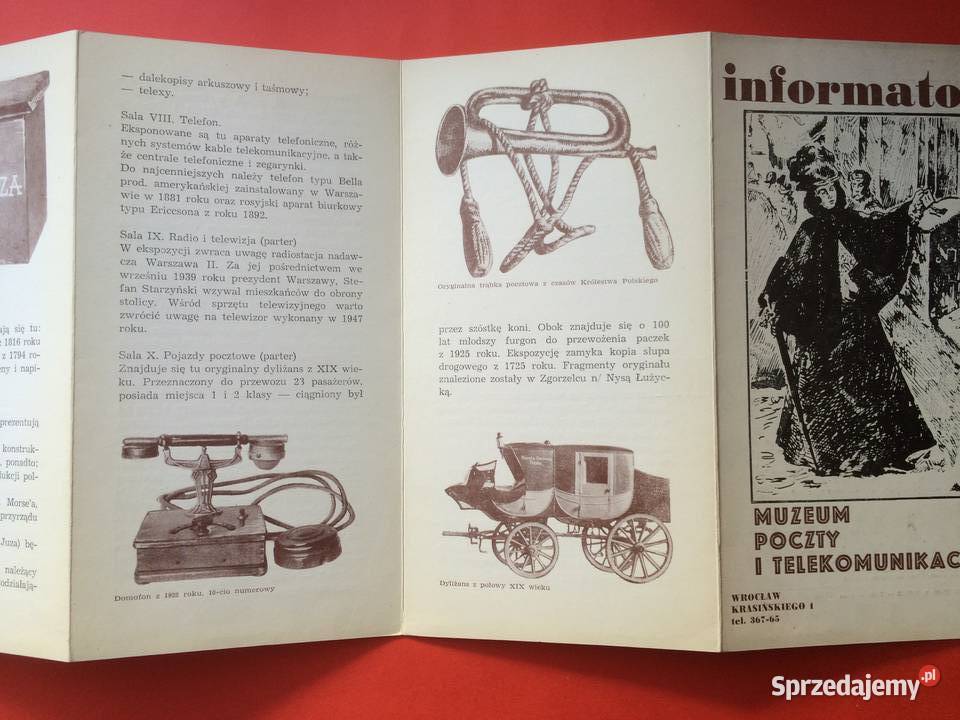 2568 Informator Muzeum Poczty I Telekomunikacji zachodniopomorskie Szczecin