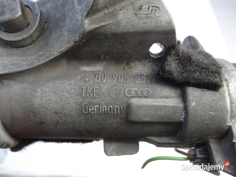 AUDI A8 D2 STACYJKA Z KLUCZYKIEM PILOT 4B0905851 wielkopolskie Przemęt