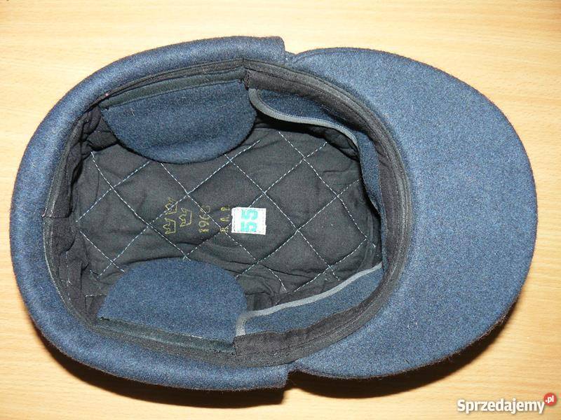 Stara wojskowa czapka szwedzka 55 Antyki, Sztuka, Kolekcje Pisz