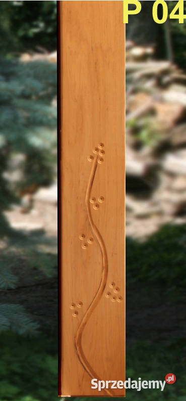 Deska ogrodzeniowa dekoracyjna sztacheta