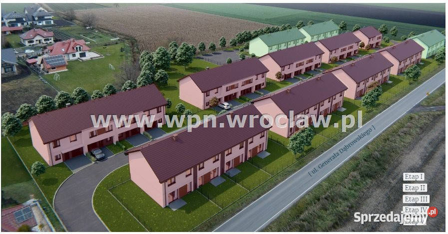 Do sprzedaży dom szeregowy Święta Katarzyna dolnośląskie sprzedam